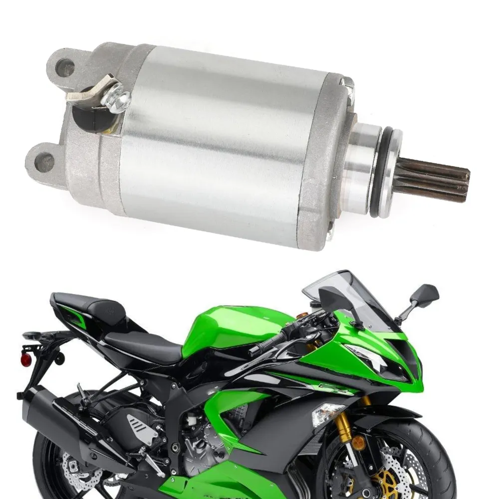 Startmotor för Kawasaki ZX600 ZX636 Ninja ZX-6R 07-17 21163-0041 21163-0734 Generic
