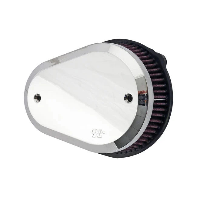 K&N Street Metal High-Flow Luftrenare Flare till Harley