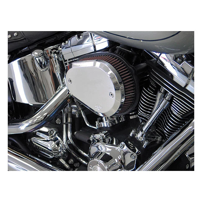 K&N Street Metal High-Flow Luftrenare Flare till Harley