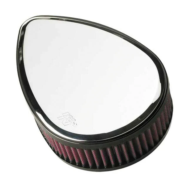 K&N Street Metal High-Flow Luftrenare Torch till Harley