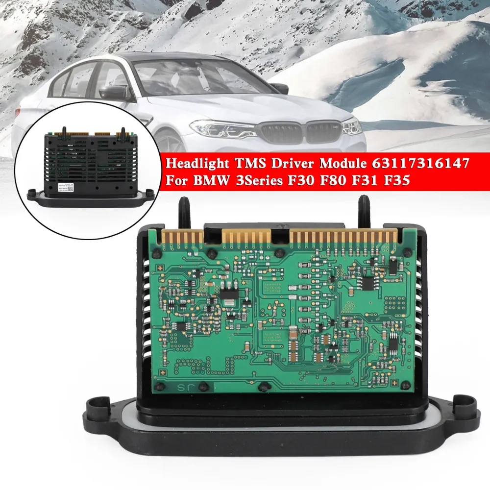 Strålkastare TMS Driver Module 63117316147 för BMW 3 Series F30 F80 F31 F35