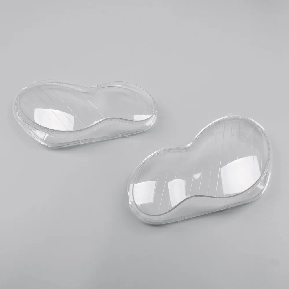 Strålkastarlinsskal Plastskydd Vänster + Höger För 2001-2007 Benz W203 C-klass Generisk