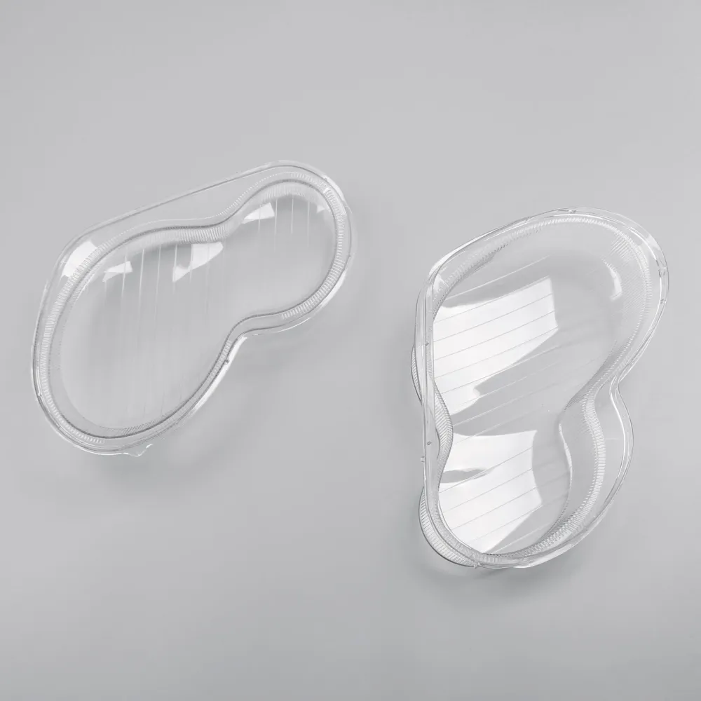 Strålkastarlinsskal Plastskydd Vänster + Höger För 2001-2007 Benz W203 C-klass Generisk