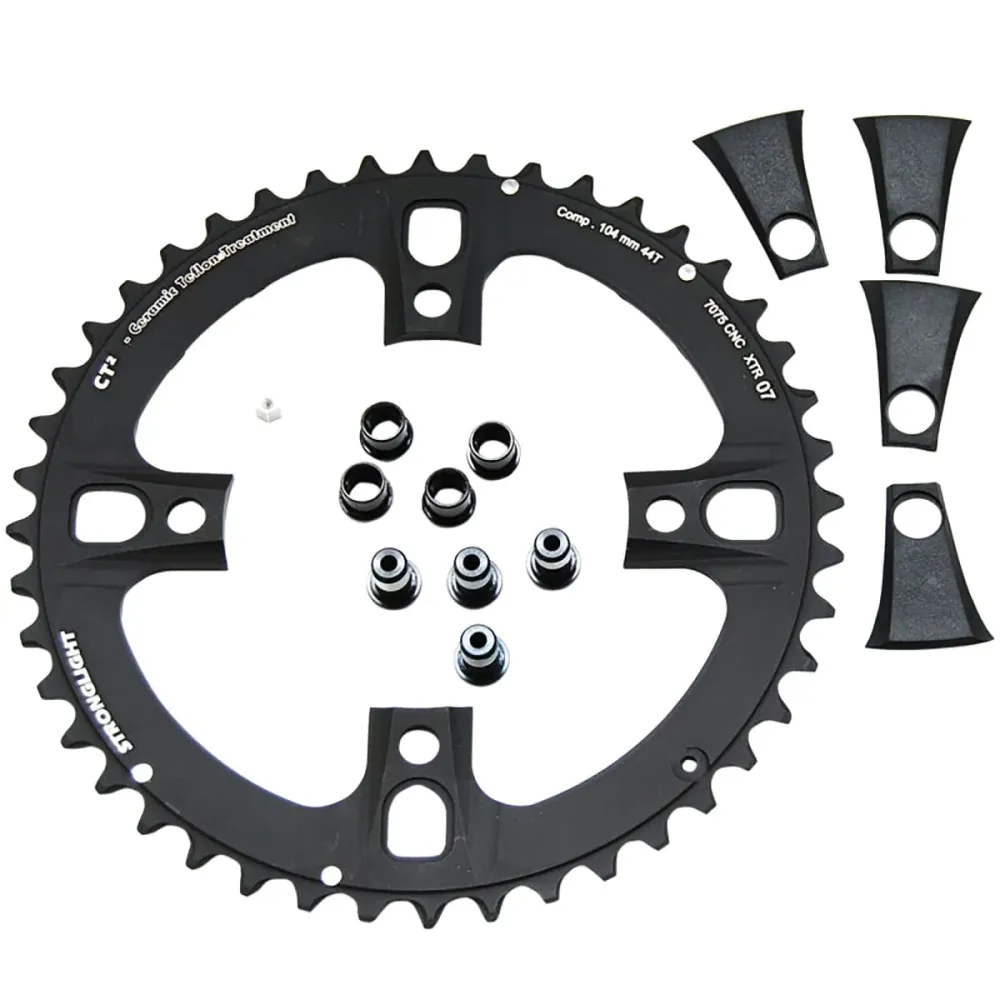 STRONGLIGHT CT² SHIMANO XTR M970 9V 4 hål 104 mm kedjekrans för utomhusbruk