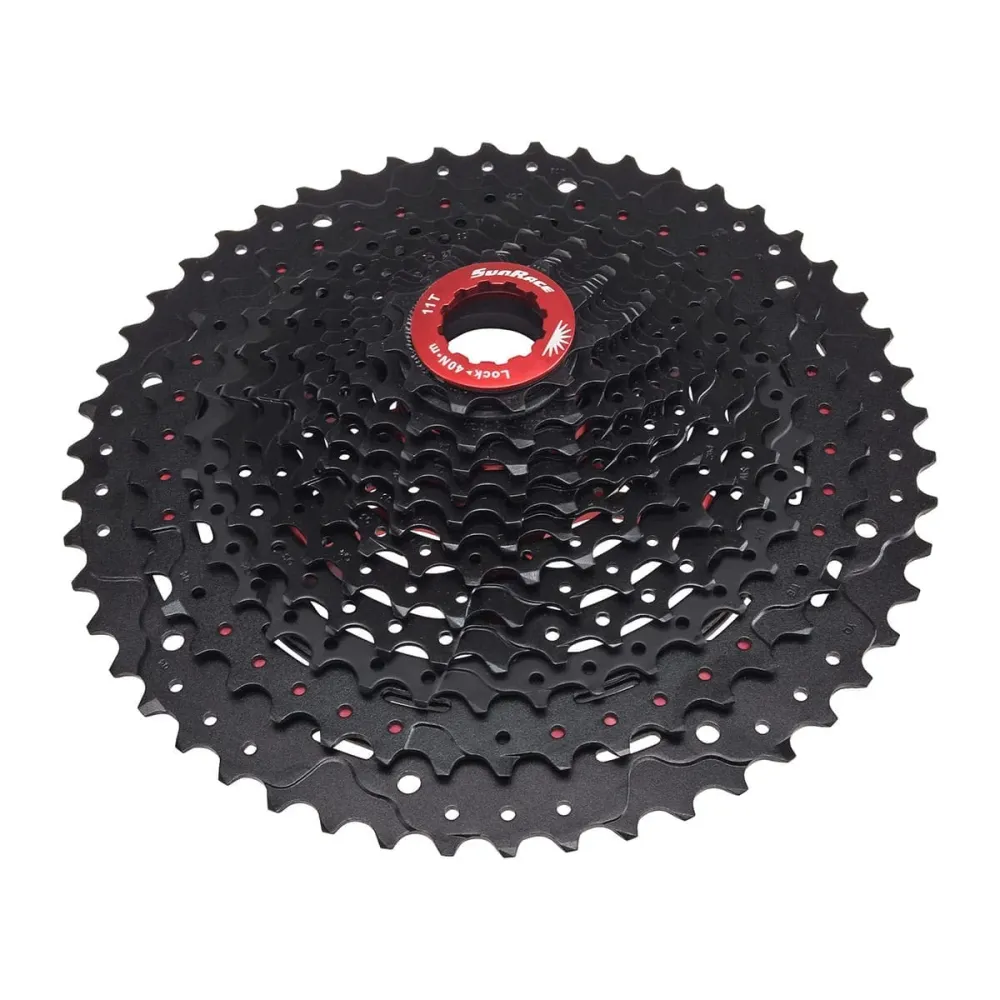SUNRACE CSMZ90 12V kassett Svart