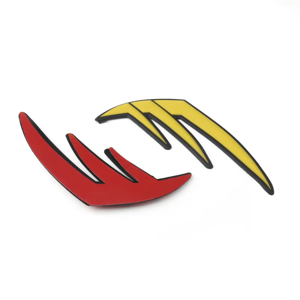 Svartgul motorcykel Motorcykel Gas Tank Pad Guard Decal Protector Sticker