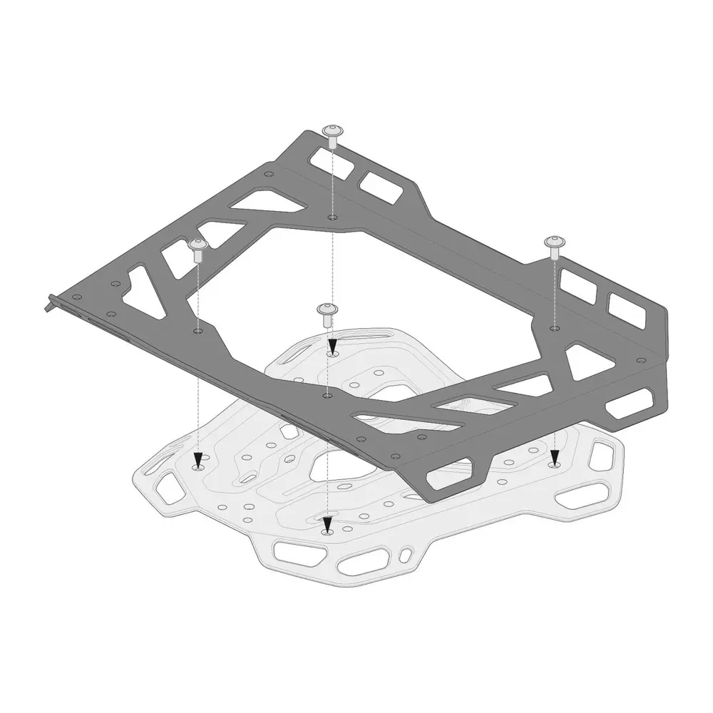 SW-Motech Förlängning Adventure Pakethållare