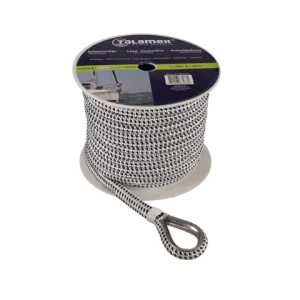 Talamex, Ankerline med bly, Flettet Polyester, 10mm x 20m – Størrelse: 10mm / Variant: 30 M