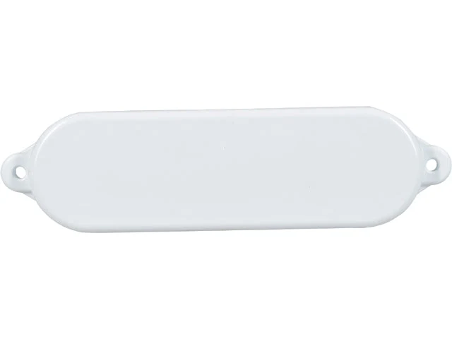 Talamex, Flat fender vit 45x12x6 cm, PVC
