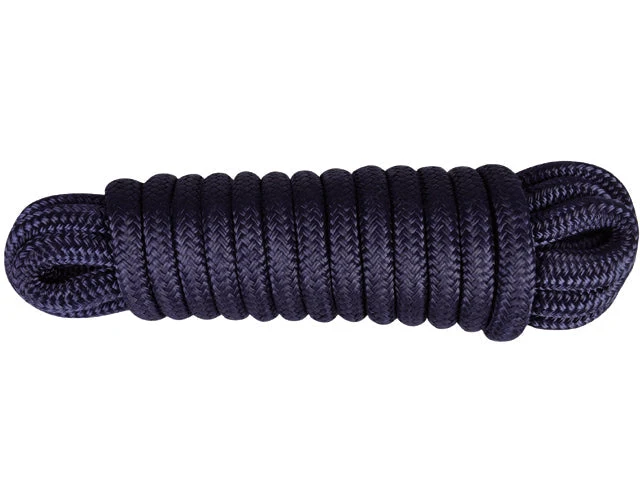 Talamex, Flettet fortøjning polypropylen/polyester marineblå, 16-flet, 40 cm øjesplejsning – Størrelse: 16mm / Variant: 15 M