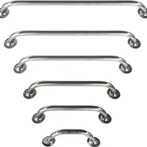Talamex, Ledstång i rostfritt stål AISI 316 med baser, Ø 22 mm, 22x500 mm (1 st.)
