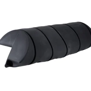 Talamex, Quay fender nr. 2, uppblåsbar, 110x24x24 cm, svart, UV-beständig PVC