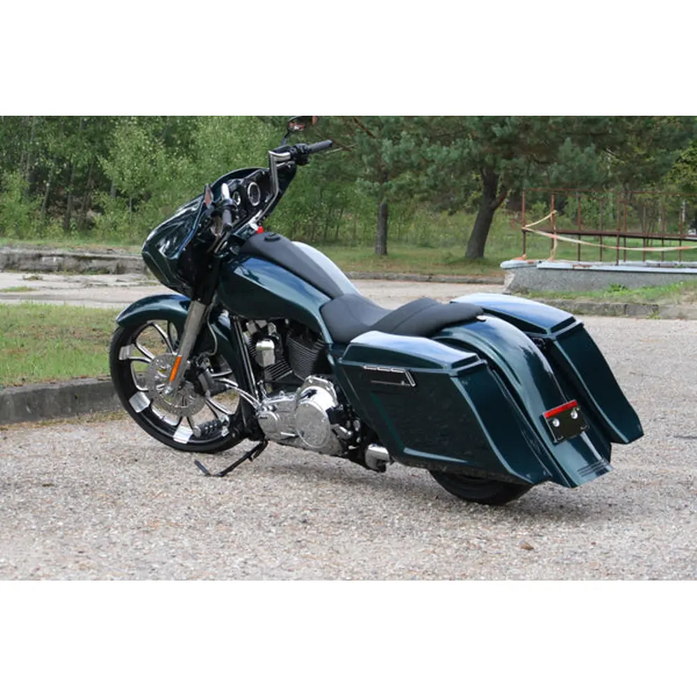 Tommy & Sons Flow Stretchade Sidoväskor till Harley