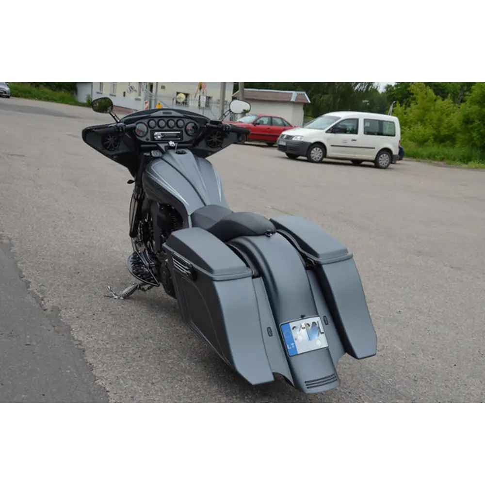 Tommy & Sons Flow Stretchade Sidoväskor till Harley