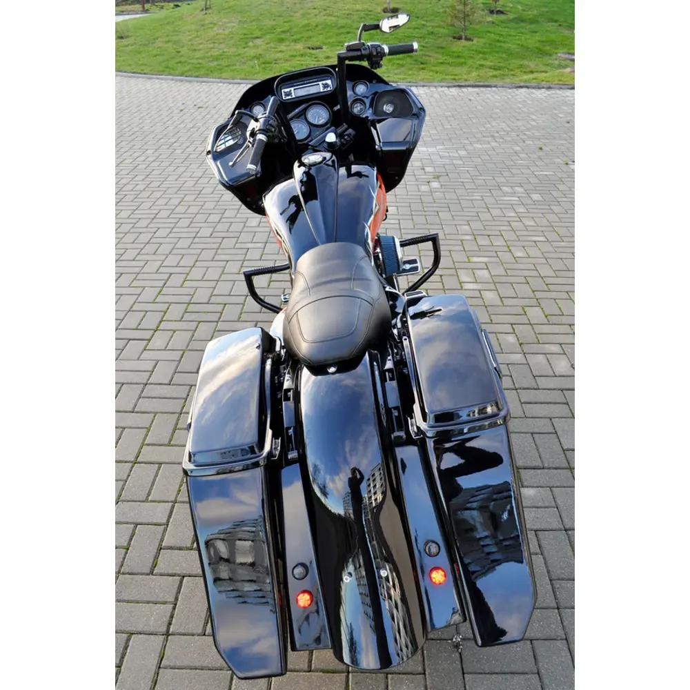 Tommy & Sons Flow Stretchade Sidoväskor till Harley