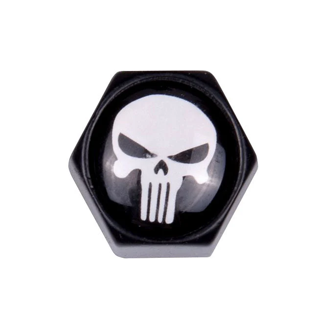 Trik Tropz Ventilhattar Block Skull Svart / Vit