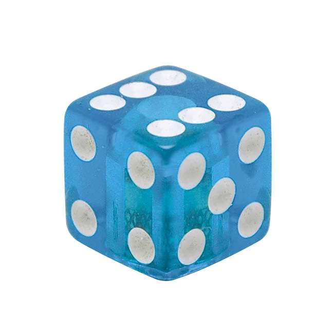 Trik Tropz Ventilhattar Dice Blue Glitter