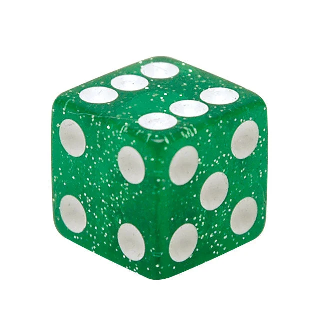 Trik Tropz Ventilhattar Dice Green Glitter