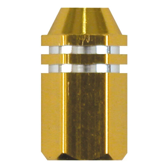 Trik Tropz Ventilhattar Gold Alloy Two Tone Hex Straight