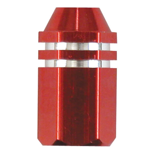 Trik Tropz Ventilhattar Red Alloy Two Tone Hex Straight
