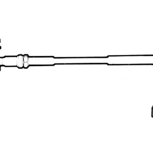 Ultraflex, A74 Styrstång för Johnson/Evinrude-motorer (1 st.)
