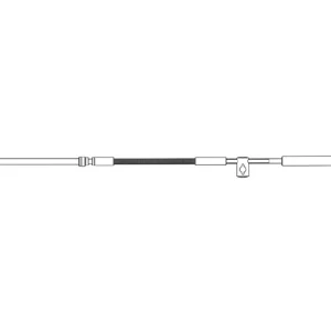 Ultraflex, C36 Styrekabel til Mercury/Mercruiser, 87 mm (3,4") – Størrelse: 3,97 M