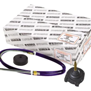 Ultraflex, Firetech Kit T91 med Monteringsplade X34 og Styrekabel M90 – Størrelse: 16" 4,88 M