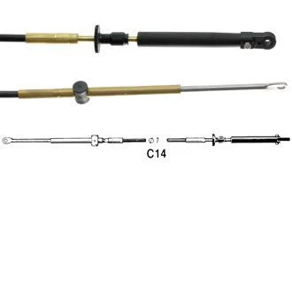 Ultraflex Reglagekabel c14 OMC, 7 fot