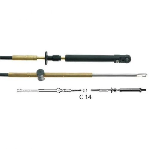 Ultraflex Reglagekabel c14 OMC, 16 fot