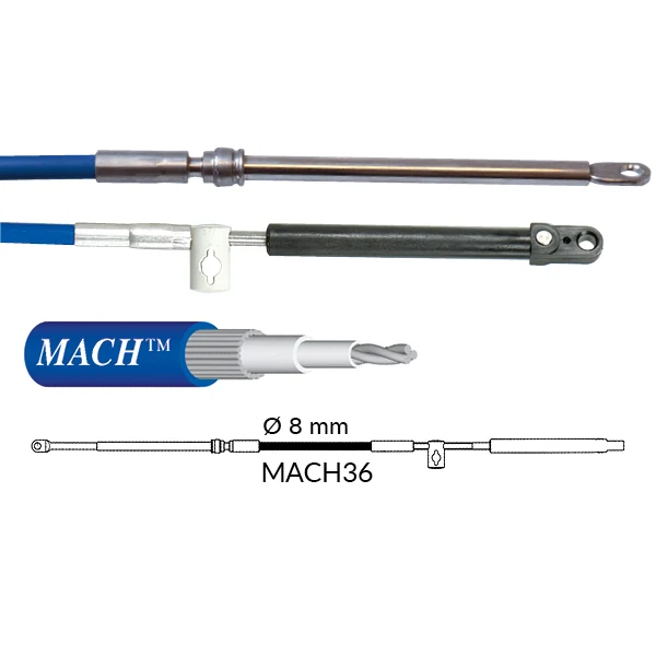 Ultraflex Reglagekabel mach36, 7 fot
