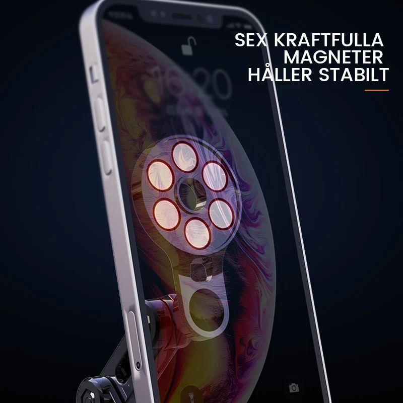 Universal 360° Bil Telefonhållare med Magnetisk Fäste