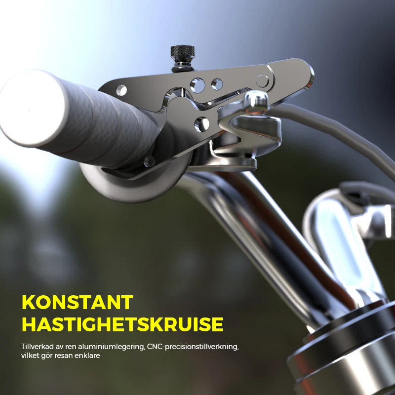 Universal Motorcykel Farthållare Gaslås Aluminium