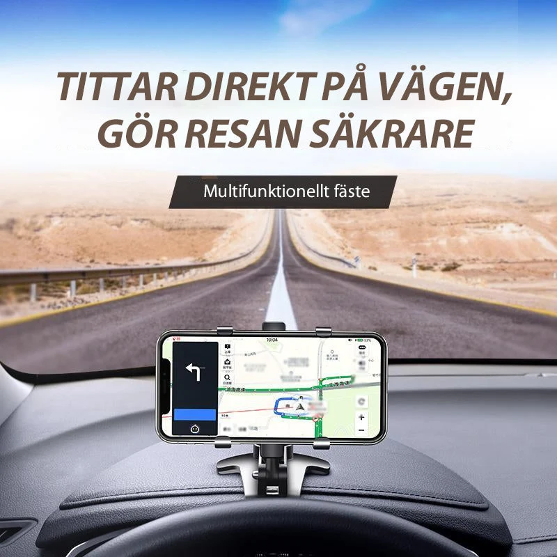 Universal Roterbar Telefonhållare för Bil