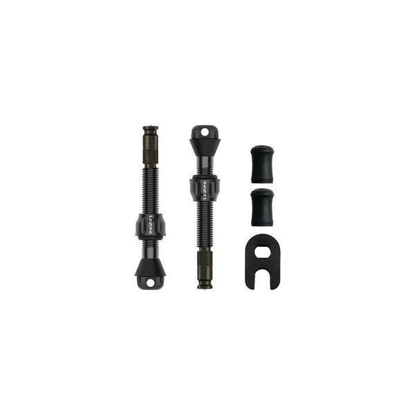 Uppsättning med 2 LEZYNE CLIK TLR PRO 44 mm slanglösa ventiler