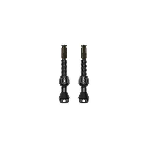 Uppsättning med 2 LEZYNE CLIK TLR PRO 44 mm slanglösa ventiler