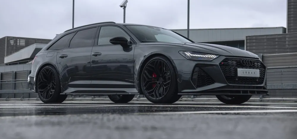 Urban Automotive kolfiberdiffusor sidokjol Audi RS6 C8