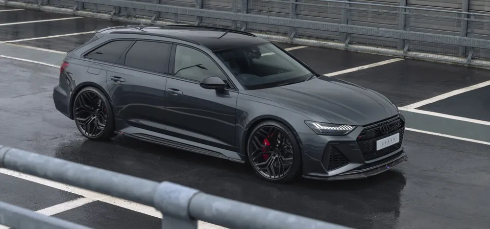 Urban Automotive kolfiberdiffusor sidokjol Audi RS6 C8
