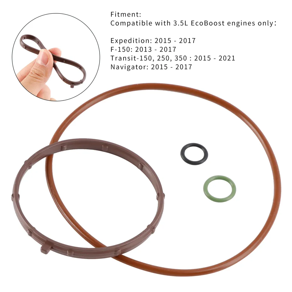 Vakuumpump Rebuild Seal Kit DL3Z2A572A för Ford Lincoln 3.5L EcoBoost