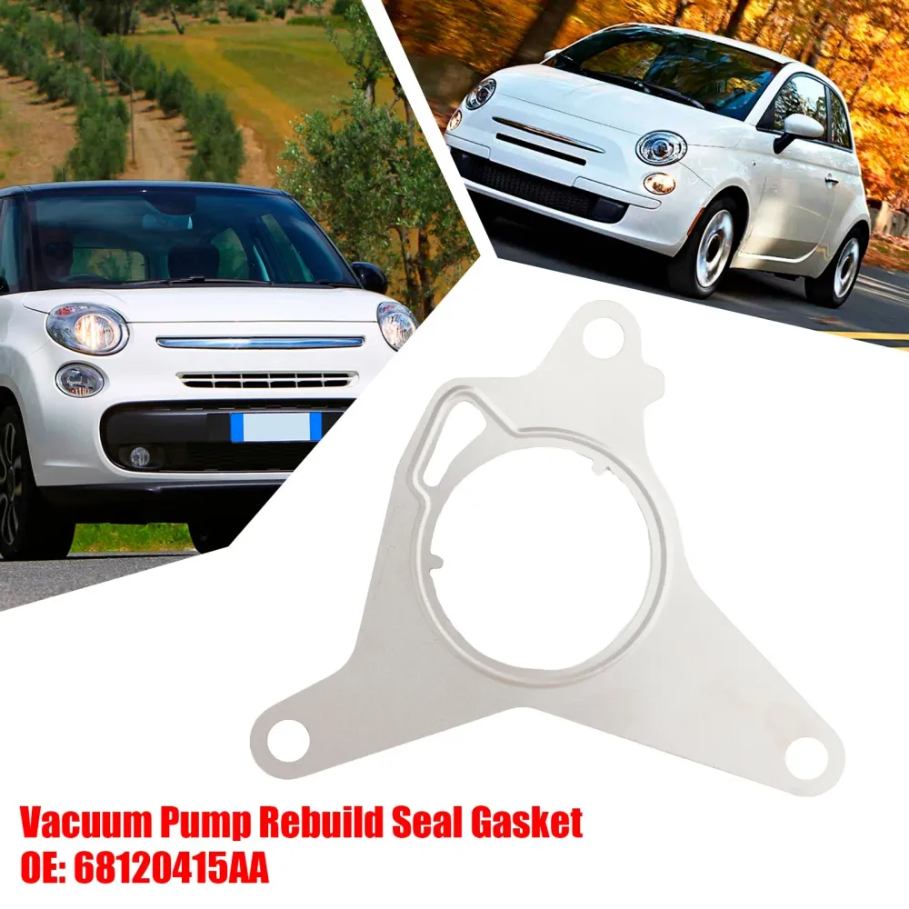 Vakuumpump Rebuild Seal Packning för Fiat 500 500X 500L 68120415AA