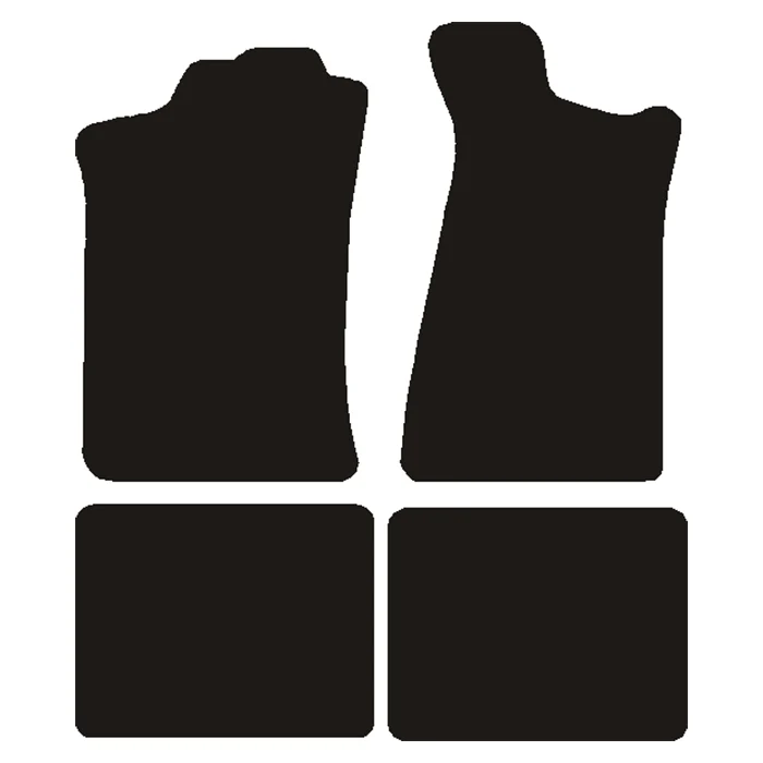 Velour mattor Audi 80 1983-1986