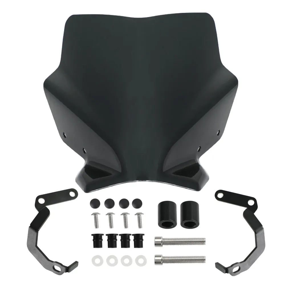 Vindrutan vindruta passar för ducati monster 821 1200 1200s 1200r 2014-2020 Generic