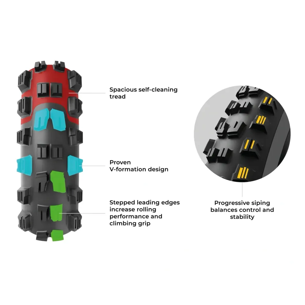 VITTORIA MAZZA TRAIL 29x2.40 4C Graphene 2.0 Tubeless Ready Soft Black-däck