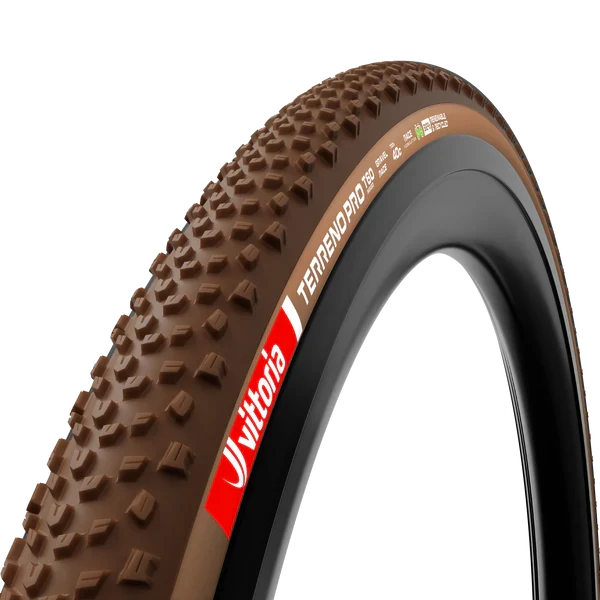 VITTORIA TERRENO PRO T60 Mixed Gravel Race 700x40c Tubeless Ready Soft Brown däck