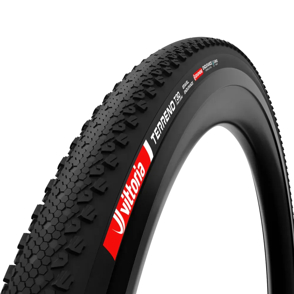 VITTORIA TERRENO T30 FINE LOOSE Gravel Endurance 700x55c Tubeless Ready Soft Black däck