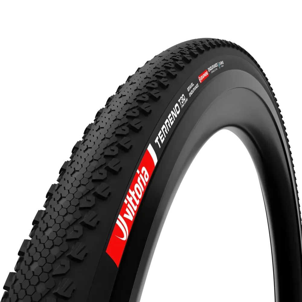 VITTORIA TERRENO T30 FINE LOOSE Gravel Endurance 700x40c Tubeless Ready Soft Black däck