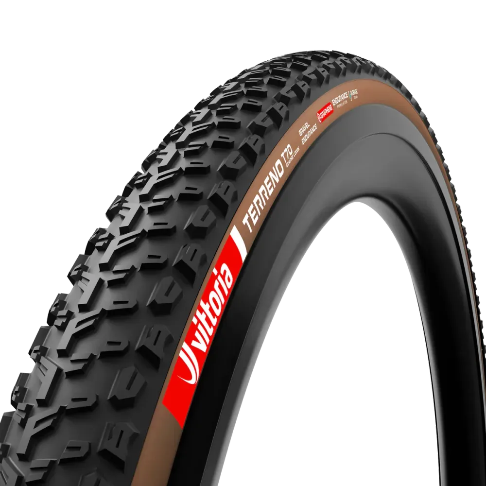 VITTORIA TERRENO T70 COARSE LOOSE Gravel Endurance 700x45c Tubeless Ready Soft Brown-däck