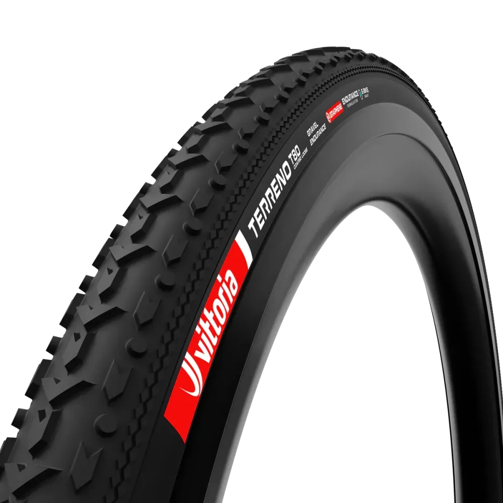 VITTORIA TERRENO T80 COARSE LOOSE Gravel Endurance 700x45c Tubeless Ready Soft Black-däck