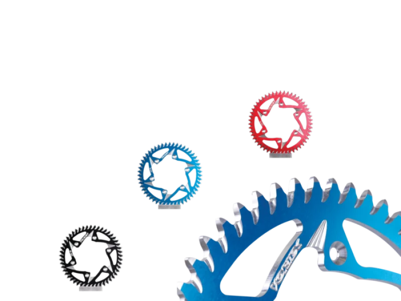 Vortex Racing Aluminum Rear Sprocket 520 45 Tooth- Black