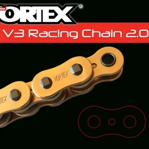 Vortex Racing V3 2.0 Chain 525SX3-110- Gold