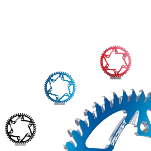 Vortex Racing Steel Rear Sprocket 525 42 Tooth- Black